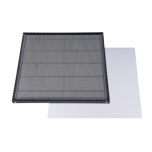 Gavigain 460x460mm Aluminium Waben -Schneidebett, tragbare Wärme -Dissipation -Gravurplattform, stabile präzise Gravur für Macher von Gavigain