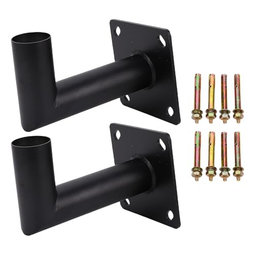 Gavigain 90 Degree Wall Mount Bracket Heavy Duty Alloy Steel L Shape Right Angle Tenon Adapter for Outdoor Shoebox Floodlight Parking Lot Fixtures Pack of 2 Gavigain 90 Degree Wall Mount Bracket Heavy Duty Alloy Steel L Shape Right Angle Tenon Adapter for Outdoor Shoebox Floodlight Parking Lot Fixtures Pack of 2 von Gavigain