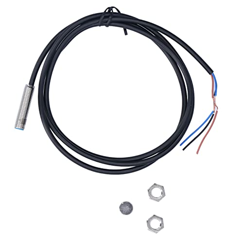 Induktiver Näherungsschalter, magnetischer Hall-Detektorsensor, langlebig, schnelle Reaktion, NPN NO, 10er-Set für Fließbänder, Werkzeugmaschinen von Gavigain
