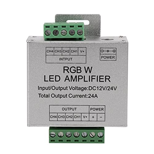 LED RGBW Amplifier,Data Repeater RGB Signal Amplifier DC 12V To 24V 24a LED Strip Lights RGB Signal Amplifier Repeater 4 Channel Signal Amplifier Controller Work for LED String Lights LED RGBW Amplifier,Data Repeater RGB Signal Amplifier DC 12V To 24V 24a LED Strip Lights RGB Signal Amplifier Repeater 4 Channel Signal Amplifier Controller Work for LED String Lights von Gavigain