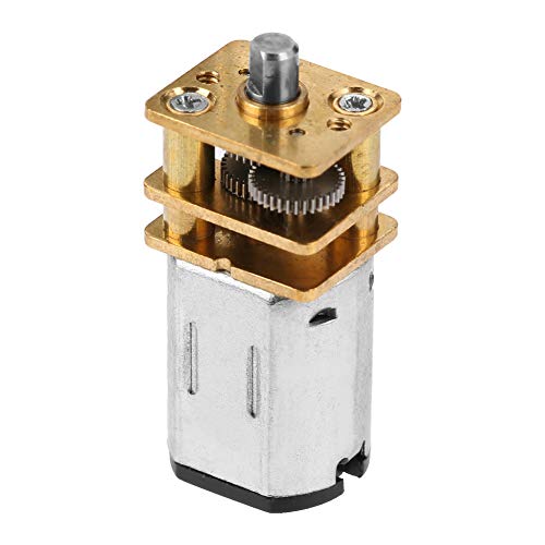 Mini-Metall-DC-Kupferrad mit niedrigem Geschwindigkeitsmotor für DIY-Roboter 3-6V ideal für Präzisionsroboter von Gavigain