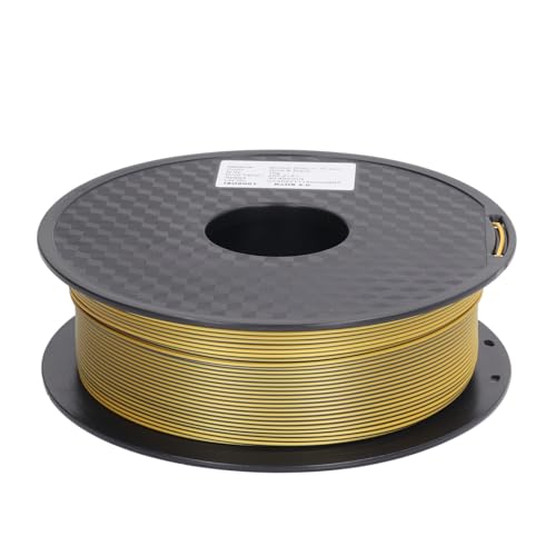 Seiden-Pla-Filament 1,75 mm Dual Farb Clog Dichromatic Spool Shiny 3D-Drucker Verbrauchsgold schwarz umweltfreundlich Regenwaldseide Seiden-Pla-Filament 1,75 mm Dual Farb Clog Dichromatic Spool Shiny 3D-Drucker Verbrauchsgold schwarz umweltfreundlich Regenwaldseide von Gavigain