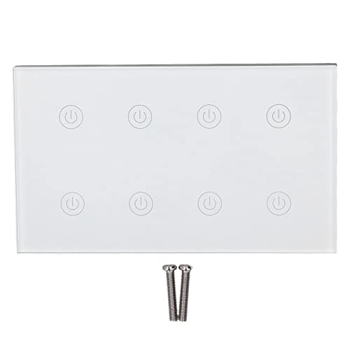 Smart Wireless Touch Light Switch Panel AC100-240V Sprachsteuerung für Zuhause von Gavigain