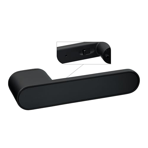 Gavroche Premium Design Türgriff Türklinke Türbeschlag Türdrücker Drückgarnitur Moderner Schwarz Matt WC Set Gavroche Premium Design Türgriff Türklinke Türbeschlag Türdrücker Drückgarnitur Moderner Schwarz Matt WC Set von Gavroche
