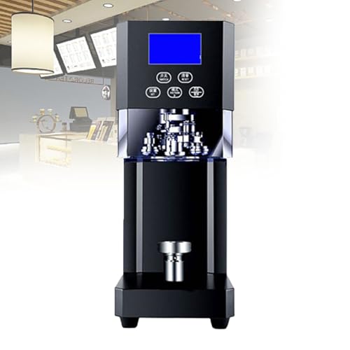 Automatischer DosenverschließEr, Elektrischer BecherverschließEr Mit ZäHler Und Led-Anzeige, Verschließ- Und VerschließMaschine FüR 52 Mm Durchmesser,Black von Gavscient