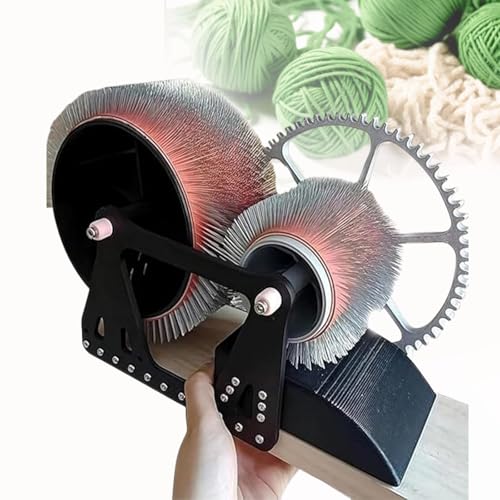 Manuelle WollkäMmmaschine – Schnelle Farbmischung FüR Diy-Wollfilz Und Spinnen – Ideal Zum Basteln Von Filztieren – Effizientes Mischen Von Wolle, Baumwolle, Leinen Und Seide von Gavscient