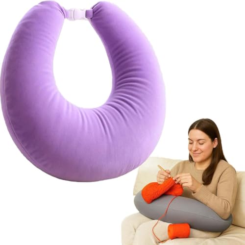 Gaxcent Ergonomisches Crealis-Kissen zum Häkeln & Stricken, Komfort Crealis Kissen zur Entlastung von Nacken, Armen & Schultern, Ideal für kreative Hobbys & entspannte Sitzhaltung,2 Gaxcent Ergonomisches Crealis-Kissen zum Häkeln & Stricken, Komfort Crealis Kissen zur Entlastung von Nacken, Armen & Schultern, Ideal für kreative Hobbys & entspannte Sitzhaltung,2 von Gaxcent