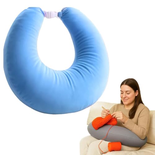 Gaxcent Ergonomisches Crealis-Kissen zum Häkeln & Stricken, Komfort Crealis Kissen zur Entlastung von Nacken, Armen & Schultern, Ideal für kreative Hobbys & entspannte Sitzhaltung,3 Gaxcent Ergonomisches Crealis-Kissen zum Häkeln & Stricken, Komfort Crealis Kissen zur Entlastung von Nacken, Armen & Schultern, Ideal für kreative Hobbys & entspannte Sitzhaltung,3 von Gaxcent