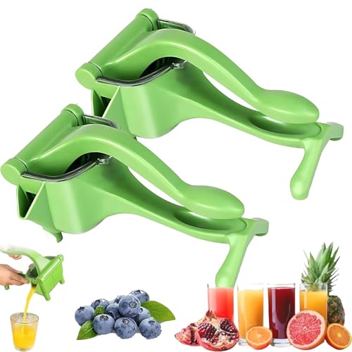 Gaxcent Manual Juice Squeezer,Cubiccredit Handheld Juicer Squeezer,Versatile Fruit Squeezer,Food-Grade ABS Ultimate Juice Squeeze,for Watermelon, Lemon, Orange, Grapes, Etc,Grün Gaxcent Manual Juice Squeezer,Cubiccredit Handheld Juicer Squeezer,Versatile Fruit Squeezer,Food-Grade ABS Ultimate Juice Squeeze,for Watermelon, Lemon, Orange, Grapes, Etc,Grün von Gaxcent