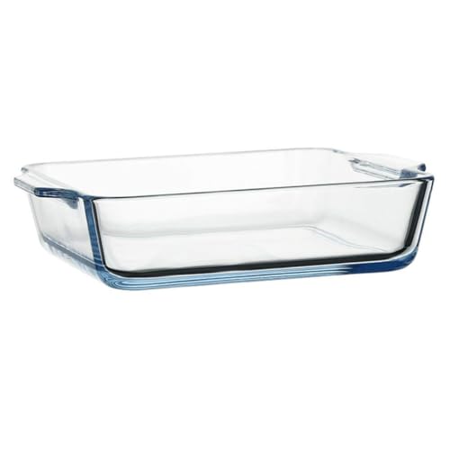 Klarglas-Auflaufform 500 Ml Gehärtetes Glas Mikrowelle Backform Längliches Essen Serviergeschirr Backofen Basics Auflaufform für Brotsteak,Clear Klarglas-Auflaufform 500 Ml Gehärtetes Glas Mikrowelle Backform Längliches Essen Serviergeschirr Backofen Basics Auflaufform für Brotsteak,Clear von Gaxcent
