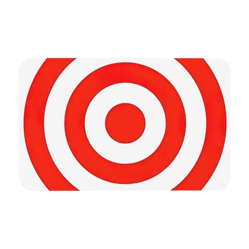 GaxfjRu Design Target Print Kieselgur Badematte Dusche Badezimmerteppich leicht zu reinigen saugfähig Badewannenmatte von GaxfjRu