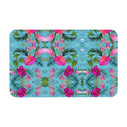 GaxfjRu Hello Hawaii Print Kieselgur Badematte Dusche Badezimmerteppich Leicht zu reinigen Saugfähige Badewannenmatte von GaxfjRu