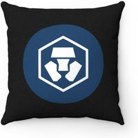 Cro Crypto.com - Krypto-Münze Token Spun Polyester Square Kissen von GayestDude
