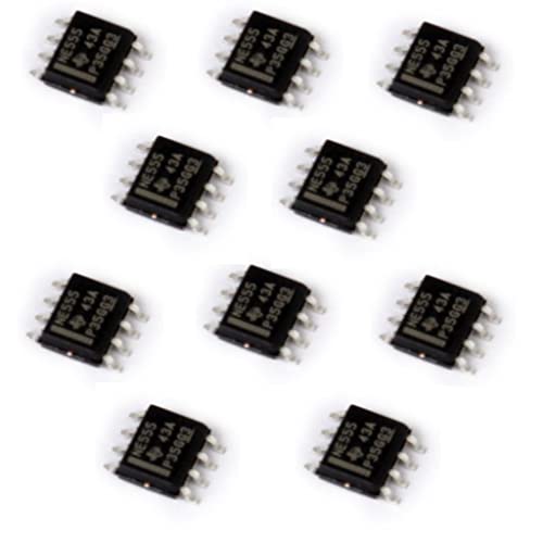 Gazechimp 10pcs NE555 Timer IC Modul SOP8 SMD TOP Schwarz Timer Gazechimp 10pcs NE555 Timer IC Modul SOP8 SMD TOP Schwarz Timer von Gazechimp
