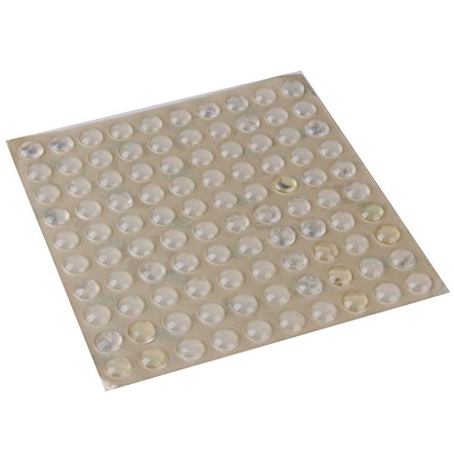 Gazechimp 100pcs Schutzpuffer Dämpfer Silikon Halbkreis Puffer Selbstklebend Türpuffer Gazechimp 100pcs Schutzpuffer Dämpfer Silikon Halbkreis Puffer Selbstklebend Türpuffer von Gazechimp