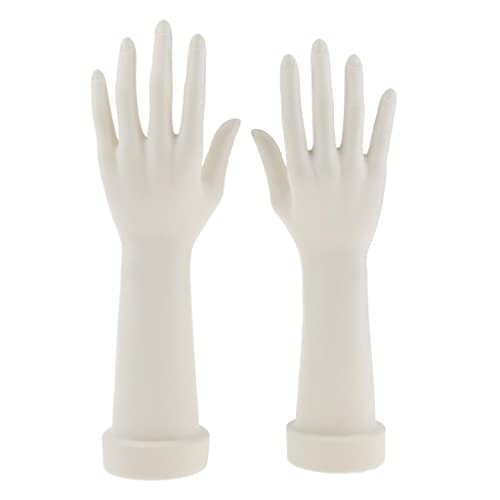 Gazechimp Rechte Und Linke Hand Modell Set Weiblich Schaufensterpuppe Gliederpuppe von Gazechimp