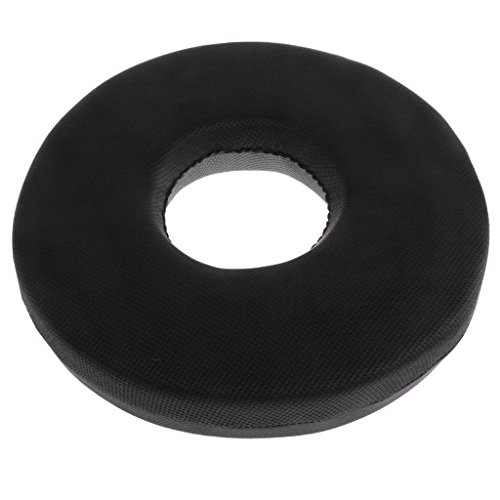Gazechimp Schwamm Sitzring ringförmiges Orthopädisches Sitzkissen, Dekubitus Hämorrhoiden schmerzreduzierend, Steißbein Entlastung, geeignet für Auto, Sofa, Büro, Rollstuhl, Reisen von Gazechimp