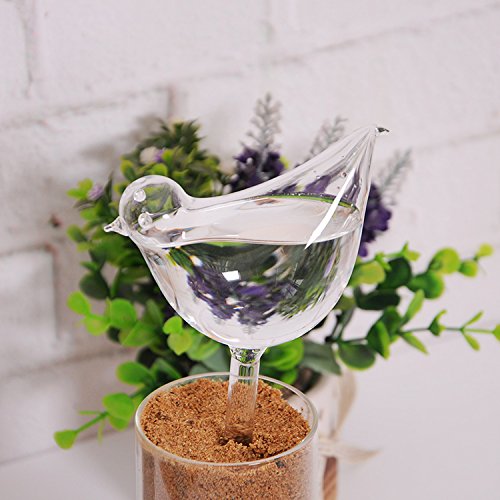 Gazechimp Vogel Form Automatische Glas Bewässerungskugeln Pflanzen Sprinkler Bewässerung von Gazechimp