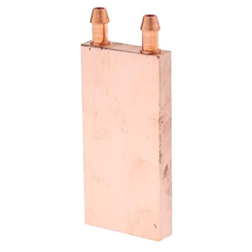 Gazechimp Wasserkühlblock Flüssigkeitskühler Für Computer 40 * 80mm Kupfer von Gazechimp