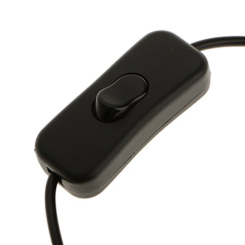 Generic USB Stecker Männlich zu Buchse Adapter Kabel 28 Cm mit ein/aus Schalter von Gazechimp