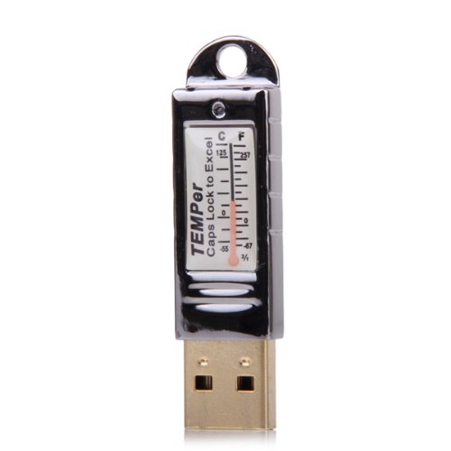 USB Thermometer Temperatur Sensor Daten Rekord Für PC Laptop Maschine von Gazechimp