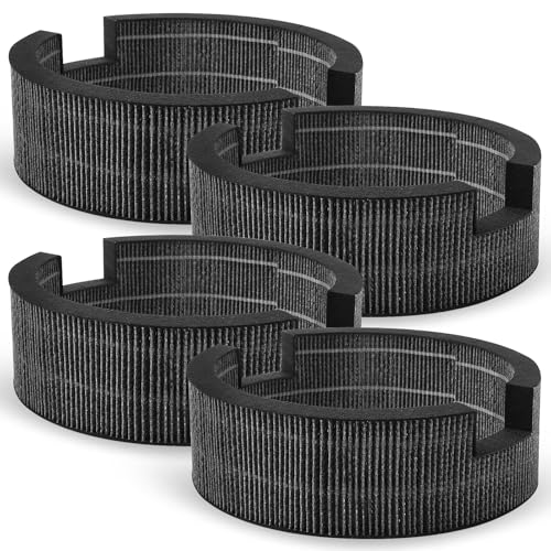 Gazeer Luftbefeuchter-Ersatzfilter, kompatibel mit Levoit Sprout Verdunstungs-Luftbefeuchter für Schlafzimmer, Baby (Modell: LEH-B381S), Sprout Baby-Luftbefeuchter-Dochtfilter, 4 Stück von Gazeer