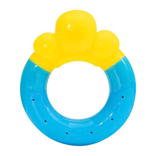 Gazocua Hundepool Spielzeug - Donut Wasser Spielzeug Für Welpen,Interaktives Planschbecken Bei Für Garten Und Gegen Langeweile Mit Apportierfunktion von Gazocua