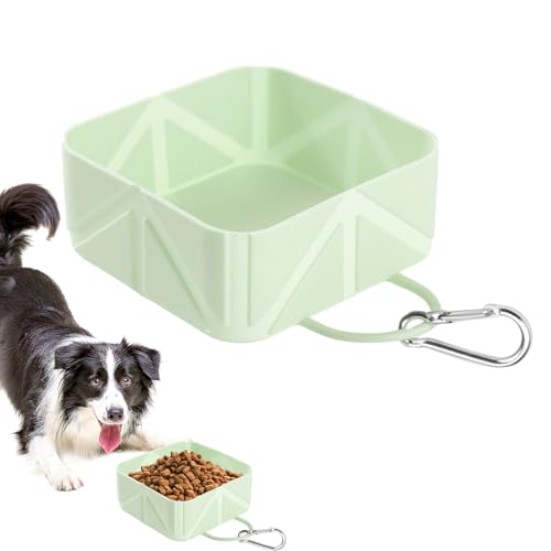 Gazocua Hundeschüssel - Klappbarer Futterbehälter Für Haustiere - 500ml Transportierbarer Napf Für Hunde Katzen Kaninchen Boot Auto Outdoor Aktivitäten Wandern Camping Reisen Gazocua Hundeschüssel - Klappbarer Futterbehälter Für Haustiere - 500ml Transportierbarer Napf Für Hunde Katzen Kaninchen Boot Auto Outdoor Aktivitäten Wandern Camping Reisen von Gazocua