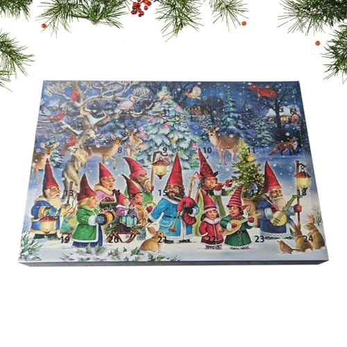 Gazocua Kalender Adventskalender | 24 Tage Urlaub Countdown Kalender | Gartenzwerg Figuren Deko Für Teens Erwachsene | Täglich Familie Aktivität Zuhause Schule Feier Gazocua Kalender Adventskalender | 24 Tage Urlaub Countdown Kalender | Gartenzwerg Figuren Deko Für Teens Erwachsene | Täglich Familie Aktivität Zuhause Schule Feier von Gazocua