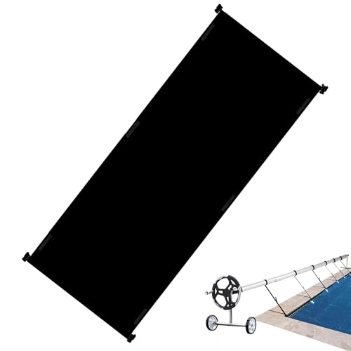 Gazocua Pool Aufroller Abdeckung,Schwimmbad Solar Decke Reel Abdeckung,wasserdichte Rollabdeckung Freiluft Schwimmbäder,Für Den Außenbereich,Garten,Pool,Spa von Gazocua
