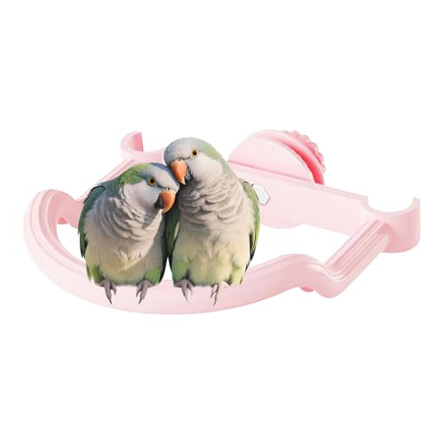 Gazocua Vogelsitzstangen Für Käfig,Sitzstangen Für Wellensittiche Stehend - rutschfeste Pfotenpflege Kleintier Klettertrainingszubehör Für Conure Ara Wellensittich Unzertrennlicher von Gazocua