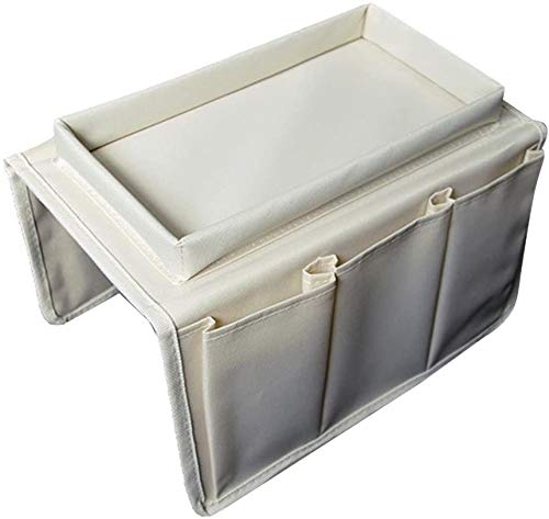 Sofa Armlehne Organizer mit Tablett, Sofa Armlehne Tasche Organizer Couch Stuhl Tischschrank Stauraum Platzsparende Tasche Sessel Fernbedienung Halter Passt für Telefon Stift Brille Organize Gadget Sofa Armlehne Organizer mit Tablett, Sofa Armlehne Tasche Organizer Couch Stuhl Tischschrank Stauraum Platzsparende Tasche Sessel Fernbedienung Halter Passt für Telefon Stift Brille Organize Gadget von Gbrand