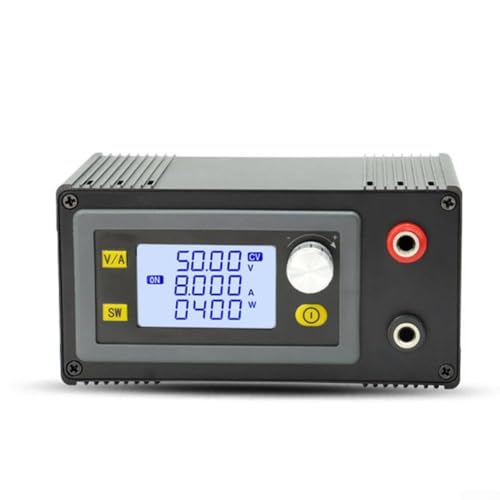 Gbtdoface Digitales verstellbares Netzteil, Tischnetzteil, 5008E CNC, verstellbar, DC geregeltes Netzteil, CC CV 50 V, 8 A, 400 W Step-Down-Modul von Gbtdoface