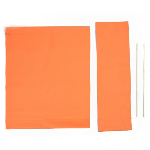 Gbtdoface Elastisches Tuch für Regiestühle, Ersatz-Sitzbezüge, aus Segeltuch, Auswahl (Orange) von Gbtdoface