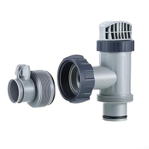 Gbtdoface Pool Schlauchverbinder,Poolschlauch Adapter,Tank-Plunger-Ventil Typ B Schlauchadapter Für Intex-Tank-Ersatz Kompatibel von Gbtdoface