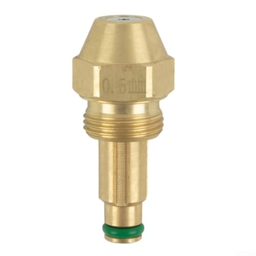 Gbtdoface Siphon Oil Nozzle,Fuel Siphon Pump Accessories,Brass Siphon Oil Nozzle Accessories Waste Oil Burner Nozzle 0.5MM von Gbtdoface