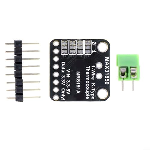 Gbtdoface Temperatursensorplatine, Thermoelement-Temperatursensor, MAX31850K mit 1-Draht-Breakout-Board, Thermoelement-Modul von Gbtdoface