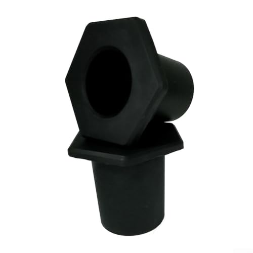 Premium Silikon Schirm-Lochringe für Terrassenmöbel, dauerhafter Schutz (schwarz) von Gbtdoface