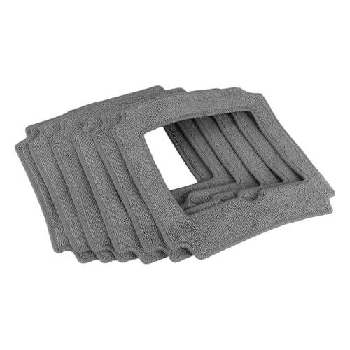 Gcbhfjrcyz 6 STÜCKE Fensterreinigungsroboter Mopptuch Reinigungslappen Handtuch Staubtuch Reinigungstuch, Kompatibel Mit LIECTROUX YW509 von Gcbhfjrcyz