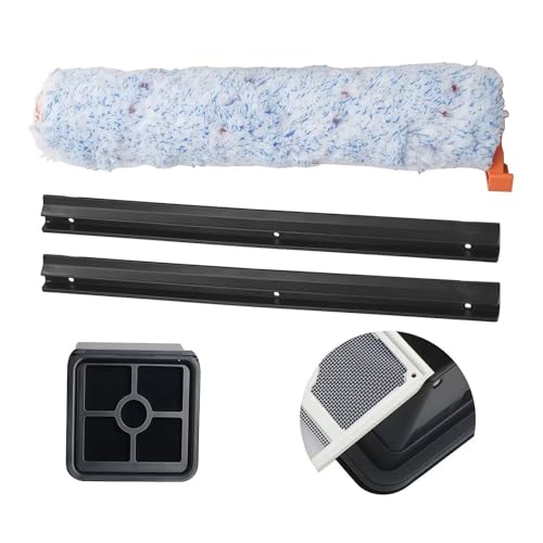 Hauptseitenbürstenfilter-Mopptuch-Schaber-Kit ， Kompatibel Mit ILIFE W90 Akku-Staubsauger-Teile-Verbrauchsmaterialien von Gcbhfjrcyz