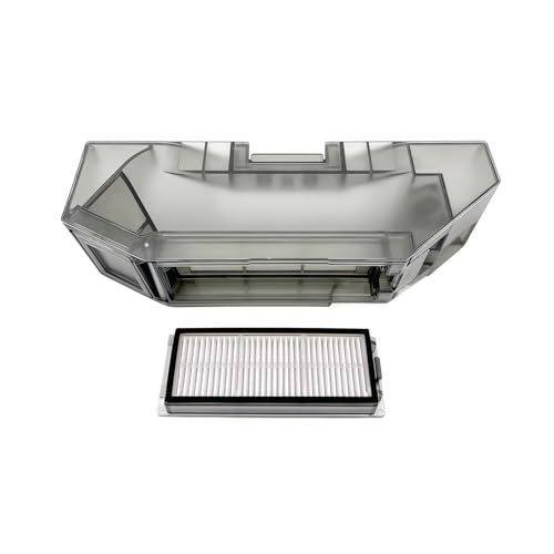 Original Staubbox HEPA-Filter Staubbehälter, Kompatibel Mit Dreame L20 Ultra L30 Ultra Roboter-Staubsaugerzubehör(Dustbin With Filter) von Gcbhfjrcyz