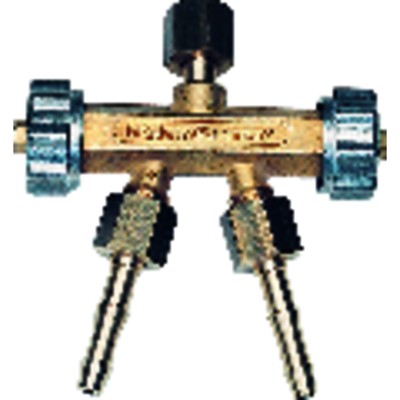 Doppelabzweigventil O2 G1/4" R von Gce Rhöna