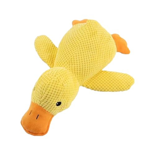 Beruhigendes Entenspielzeug Für Hunde, Kau -Instinktzufriedenheit, Weich Gefüllte Hundespielzeug Mit Quietschern, Interaktiver Langeweile Kuschelkuschel, Lustiger Begleiter, Für Kleinen Mittelgroßen G Beruhigendes Entenspielzeug Für Hunde, Kau -Instinktzufriedenheit, Weich Gefüllte Hundespielzeug Mit Quietschern, Interaktiver Langeweile Kuschelkuschel, Lustiger Begleiter, Für Kleinen Mittelgroßen G von Gcerfby