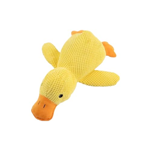 Beruhigendes Entenspielzeug Für Hunde, Kau -Instinktzufriedenheit, Weich Gefüllte Hundespielzeug Mit Quietschern, Interaktiver Langeweile Kuschelkuschel, Lustiger Begleiter, Für Kleinen Mittelgroßen G Beruhigendes Entenspielzeug Für Hunde, Kau -Instinktzufriedenheit, Weich Gefüllte Hundespielzeug Mit Quietschern, Interaktiver Langeweile Kuschelkuschel, Lustiger Begleiter, Für Kleinen Mittelgroßen G von Gcerfby