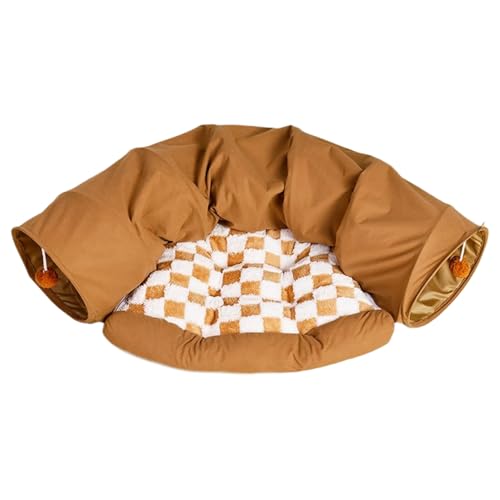 Bunny Tunnel, gemütliches Design, 31/11/12 cm, Hasenspielzeug mit Abnehmbarer Matte, Meerschweinchenhäuser und Versteck, interaktiver Spaß, für Katzenkätzchen Kaninchen Meerschweinchen Kitty Kitty Bunny Tunnel, gemütliches Design, 31/11/12 cm, Hasenspielzeug mit Abnehmbarer Matte, Meerschweinchenhäuser und Versteck, interaktiver Spaß, für Katzenkätzchen Kaninchen Meerschweinchen Kitty Kitty von Gcerfby