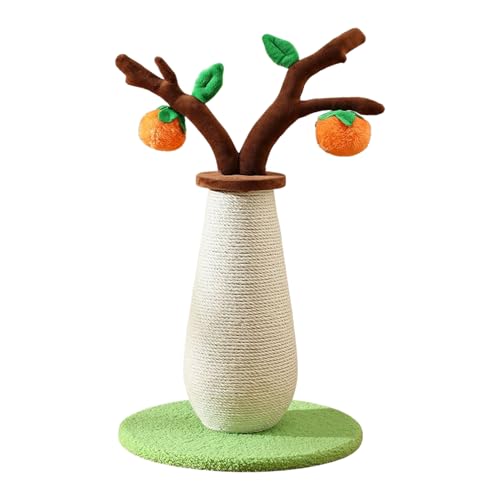 Cat Scratch Post, Verhaltensanreicherung, 57x33x33cm, Persimonbaumkratzspielzeug, dekorativer Kratzerpfosten, Persimmon -Baum -Design, für Stressabbau, Klettern, mentale Stimulation Cat Scratch Post, Verhaltensanreicherung, 57x33x33cm, Persimonbaumkratzspielzeug, dekorativer Kratzerpfosten, Persimmon -Baum -Design, für Stressabbau, Klettern, mentale Stimulation von Gcerfby