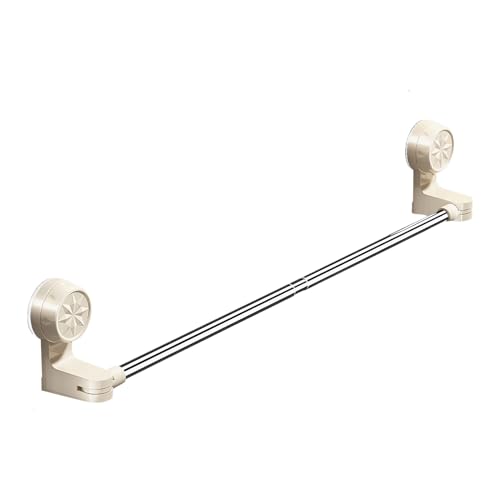 Einstellbarer Saugnapf -Toke -Handtuchstange, kein Bohrung, 30x11.2x7,5 cm. Versenkbares Saugnapf-Toke-Handtuch-Bar, Wandkleiderbügel, Platzeinsparung, Umkleideraum, Schlafzimmer, Hotel, Badewanne von Gcerfby