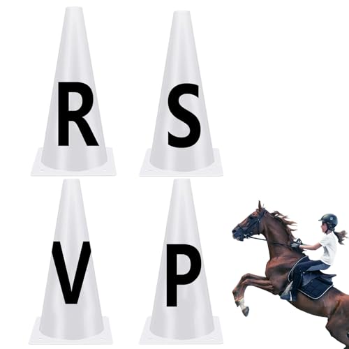 Gcerfby Dressurkegel | Sport Dressurmarkierer | Wettkampfpferd Trainingsgeräte Markierkegel mit Buchstaben für Reitsportler Gcerfby Dressurkegel | Sport Dressurmarkierer | Wettkampfpferd Trainingsgeräte Markierkegel mit Buchstaben für Reitsportler von Gcerfby