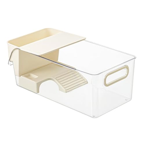 Gcerfby Schildkrötenaquarium | Reptiliengehege - Klarer Lebensraum Zuchtbox mit Sonnenplatz für Amphibien Fische Kleintiere Reptilien Gcerfby Schildkrötenaquarium | Reptiliengehege - Klarer Lebensraum Zuchtbox mit Sonnenplatz für Amphibien Fische Kleintiere Reptilien von Gcerfby