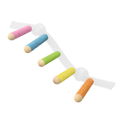 Gcerfby -Sitzstange – Spielständer für Nymphensittiche, multifunktionaler Saugnapf, Vogelkäfig, Sitzstange für, Sittiche, Nymphensittiche, Sittiche, von Gcerfby